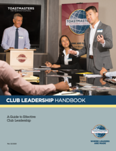 Club leadership handbook cover