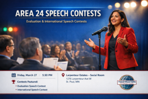 Area 24 Speech Contest @ Larpenteur Estates