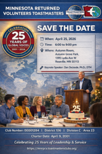 Minnesota Returned Peace Corps Volunteers 25th Anniversary @ Autumn Grove Park